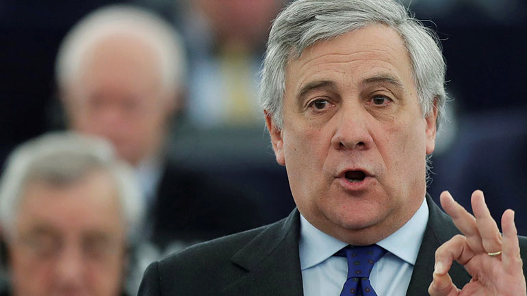 Ο Ταγιάνι προειδοποιεί την Άγκυρα να σεβαστεί το διεθνές δίκαιο