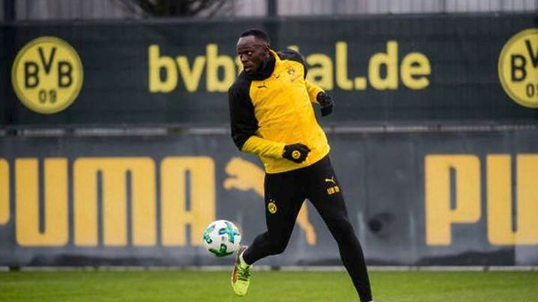 Ο Μπολτ σκόραρε με πέναλτι στην προπόνηση της Ντόρτμουντ