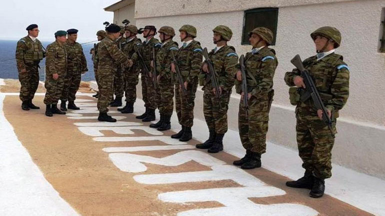 Στο σύμπλεγμα Μεγίστης ο Αρχηγός ΓΕΣ