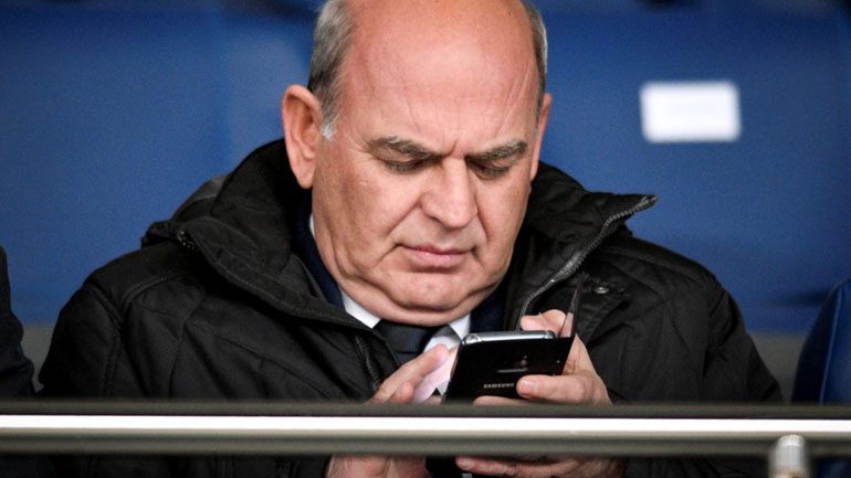 Ο πρόεδρος της ΕΠΟ, Βαγγέλης Γραμμένος