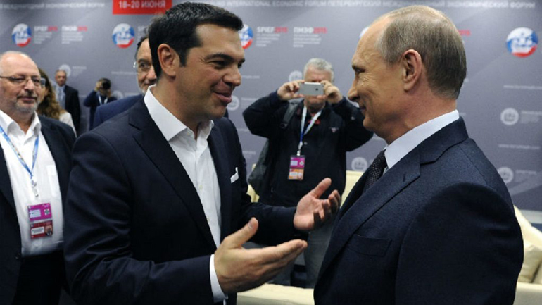 Πρόσκληση Πούτιν σε Τσίπρα να επισκεφθεί τη Ρωσία