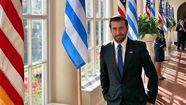 Ο Θάνος Πετρέλης στον Λευκό Οίκο