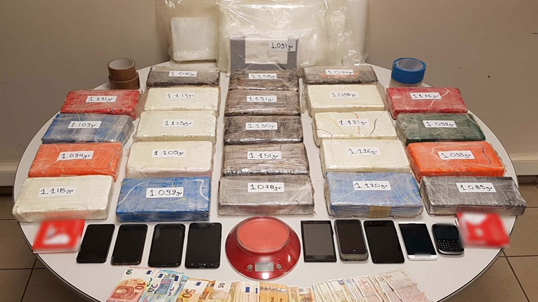 Πρέβεζα: Προφυλακιστέοι και οι πέντε με τα 25 κιλά κοκαΐνη
