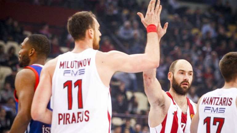 Euroleague: Μιλουτίνοφ και Χίκμαν οι κορυφαίοι της 18ης αγωνιστικής