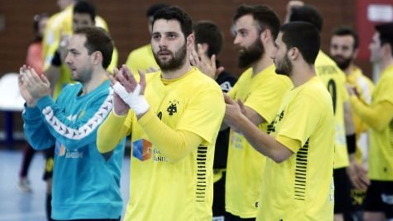 Χάντμπολ: Βήμα πρόκρισης για την ΑΕΚ, 32-25 την Μπέρχεμ