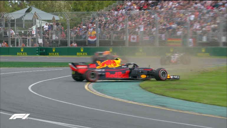 Το τετ α κε του Verstappen που του κόστισε σε θέσεις...