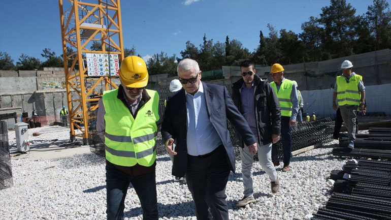 Πήγε στη Νέα Φιλαδέλφεια για επιθεώρηση ο Δημήτρης Μελισσανίδης