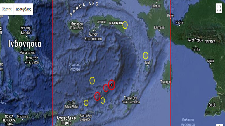 Ινδονησία: Σεισμός 6,6 Ρίχτερ – Προειδοποίηση για τσουνάμι