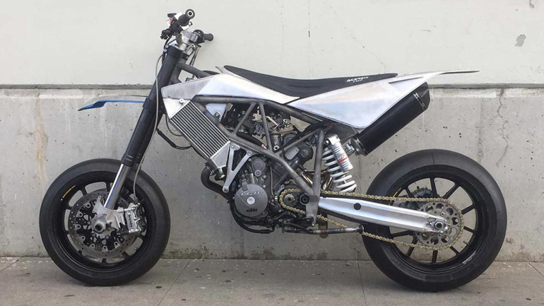Hazan Motorworks: Supermoto από τα λίγα