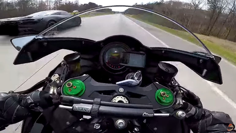 McLaren 720S εναντίον Kawasaki Ninja H2