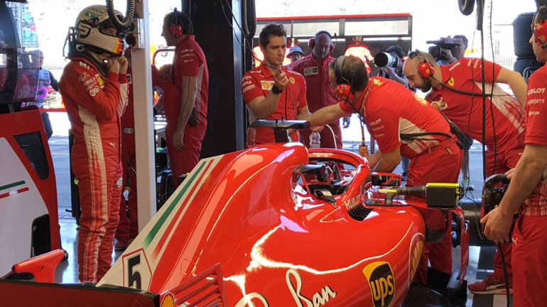 Ο Vettel βάφτισε «Loria» τη Ferrari! Ο Vettel βάφτισε «Loria» τη Ferrari!