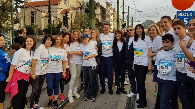 Η Περιφέρεια Ν. Αιγαίου και το Υπουργείο Τουρισμού τρέχουν στον 5ο Διεθνή Μαραθώνιο Ρόδου