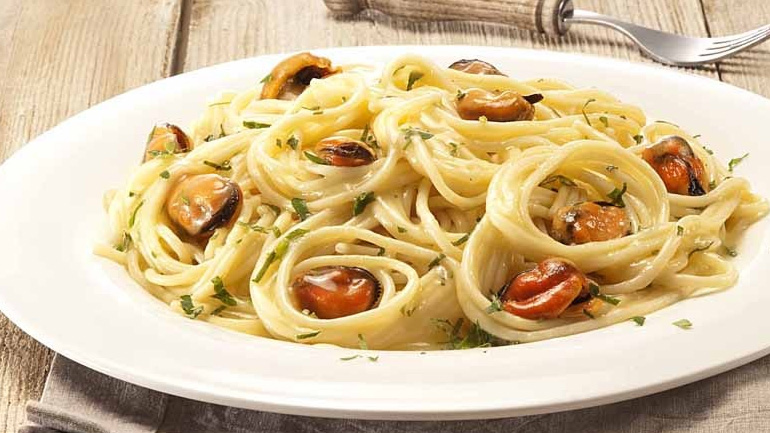 Σπαγγέτι με μύδια