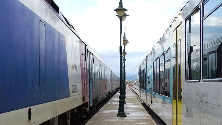 Εκτροχιασμός εμπορικής αμαξοστοιχίας στον σταθμό Κατερίνης