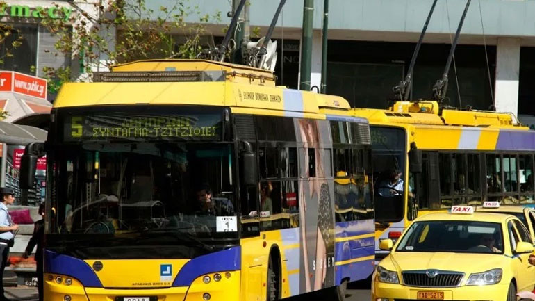 Στάση εργασίας σήμερα στα τρόλεϊ Στάση εργασίας σήμερα στα τρόλεϊ