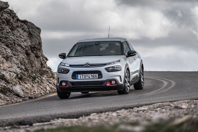 Το C4 Cactus κινείται άνετα και χωρίς να κουράζει τους επιβάτες