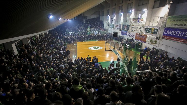 Πλήθος κόσμου στη συγκέντρωση του Παναθηναϊκού