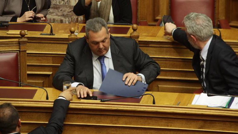 Βουλή: Στην επιτροπή Εξοπλιστικών Προγραμμάτων ο Πάνος Καμμένος τη Μ. Δευτέρα