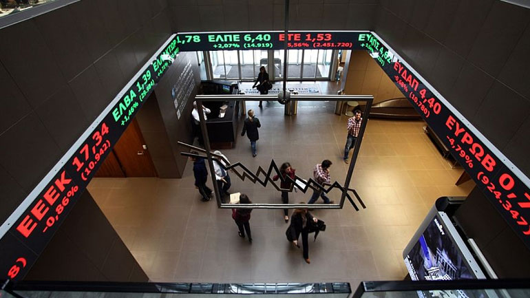 Ήπιες πτωτικές τάσεις στο Χρηματιστήριο Αθηνών