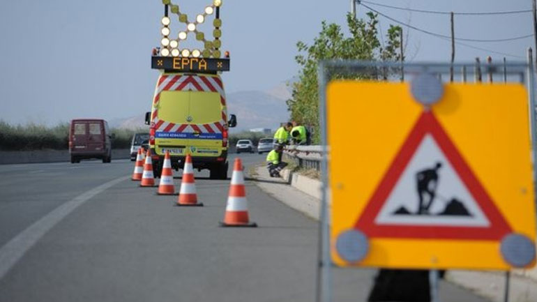 Έργα στις εθνικές οδούς Πατρών – Τρίπολης, Αντιρρίου – Ιωαννίνων και Πύργου – Αρχαίας Ολυμπίας