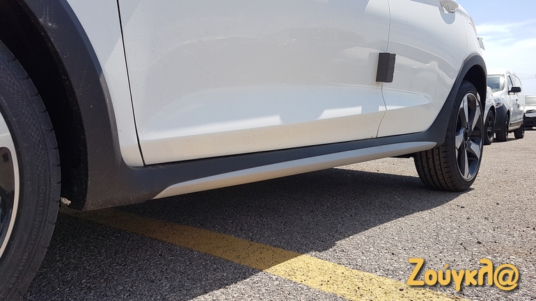 Σχεδιαστικά στοιχεία που το διαφοροποιούν από τα απλά Fiesta