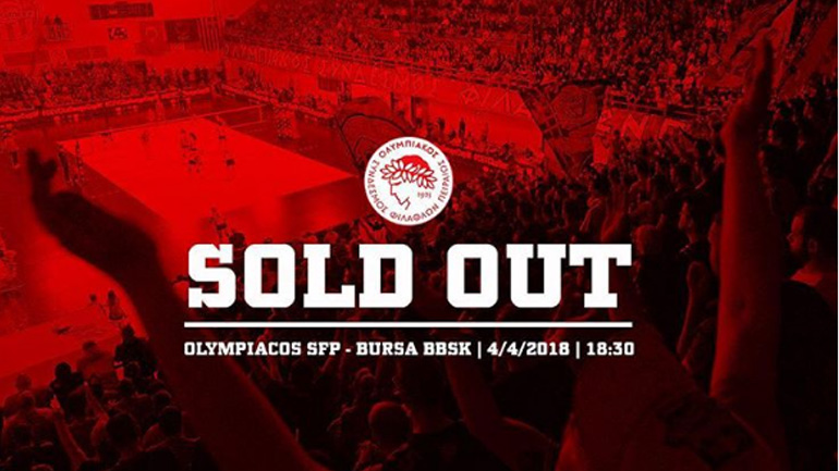 Βόλεϊ: Sold out το Ολυμπιακός – Μπούρσα!