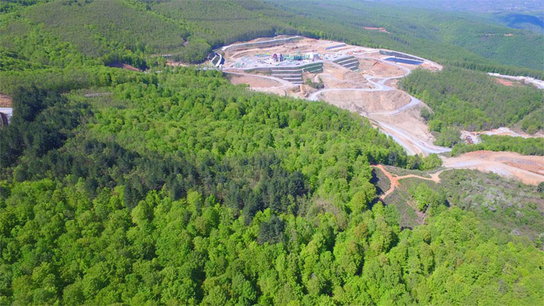 Ελληνικός Χρυσός: Κατάθεση τροποποίησης προσαρτήματος Τεχνικής Μελέτης για τον Χώρο Απόθεσης Τελμάτων στις Σκουριές