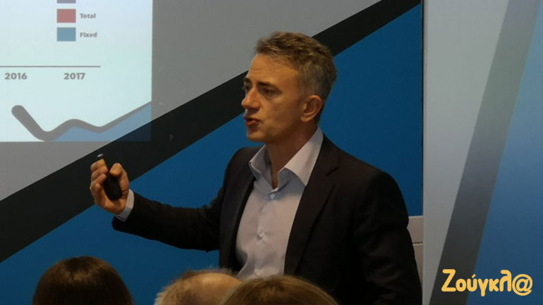 Νάσος Ζαρκαλής, Πρόεδρος & Διευθύνων Σύμβουλος της WIND Ελλάς