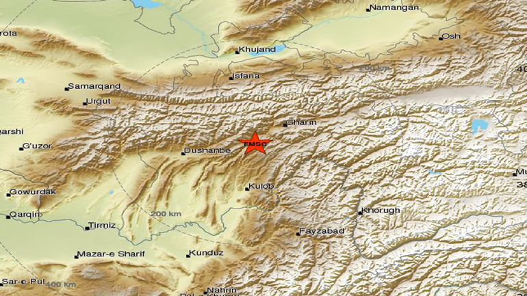 Σεισμός 5,8 Ρίχτερ στο Τατσικιστάν