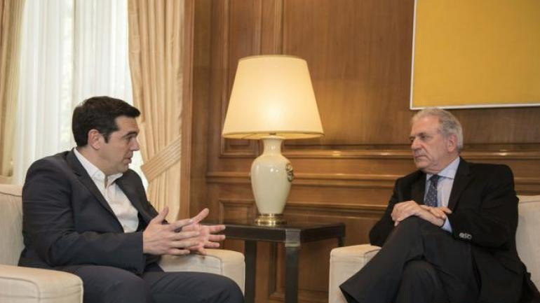 Συνάντηση Τσίπρα με τον Δημήτρη Αβραμόπουλο