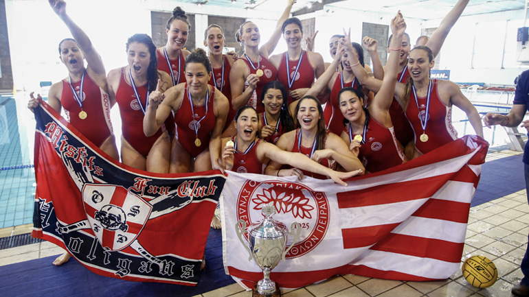 Πόλο: Κυπελλούχος Ελλάδας στις γυναίκες ο Ολυμπιακός