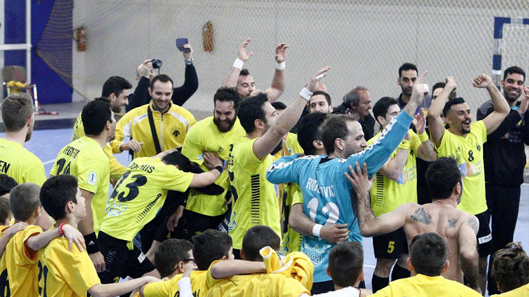 Χάντμπολ: Πανηγυρικά στους «4» του Challenge Cup η ΑΕΚ