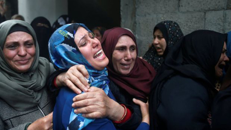 Παλαιστίνη: Οι κάτοικοι της Γάζας κήδεψαν τους νεκρούς τους