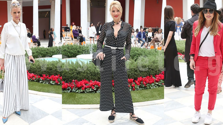 AXDW: Glam, λάμψη και επώνυμες παρουσίες στο fashion show της Folli Follie