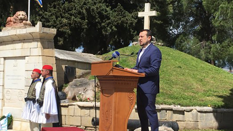 Νίκος Παππάς-Μεσολόγγι: «Η θυσία είναι το αυτονόητο όταν η ελευθερία και η ανεξαρτησία διακυβεύονται»