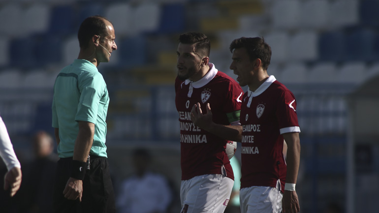 Διαμαρτύρεται για δύο πέναλτι η ΑΕΛ