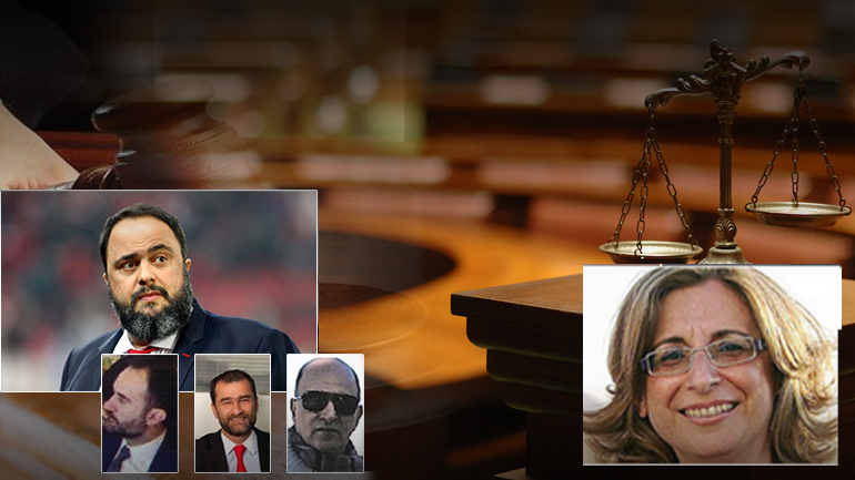 Απαγόρευση εξόδου στον Μαρινάκη και τους συνεργάτες του