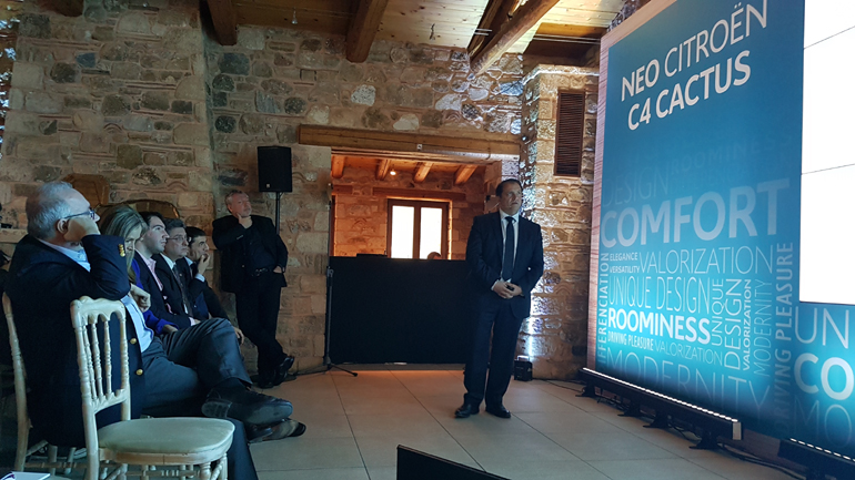 O επικεφαλής της Citroen στην Ελλάδα Δημήτρης Καββούρης