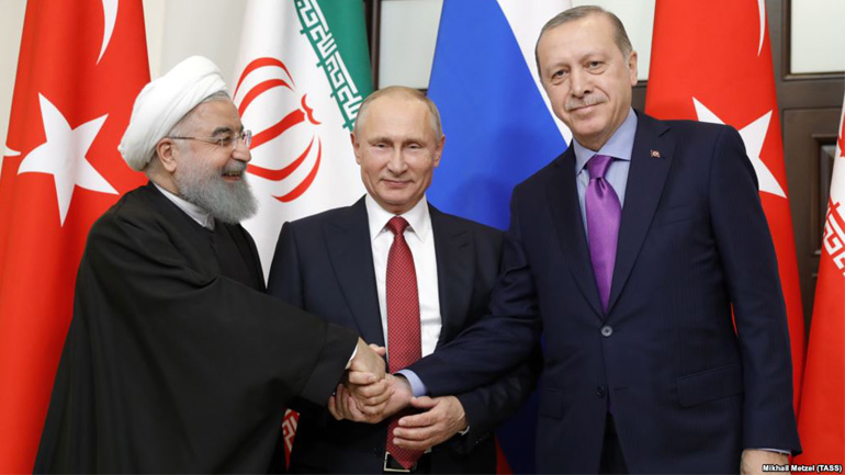 Ρωσία, Τουρκία και Ιράν θα παρουσιάσουν την κοινή τους θέση για τη Συρία στις 4 Απριλίου