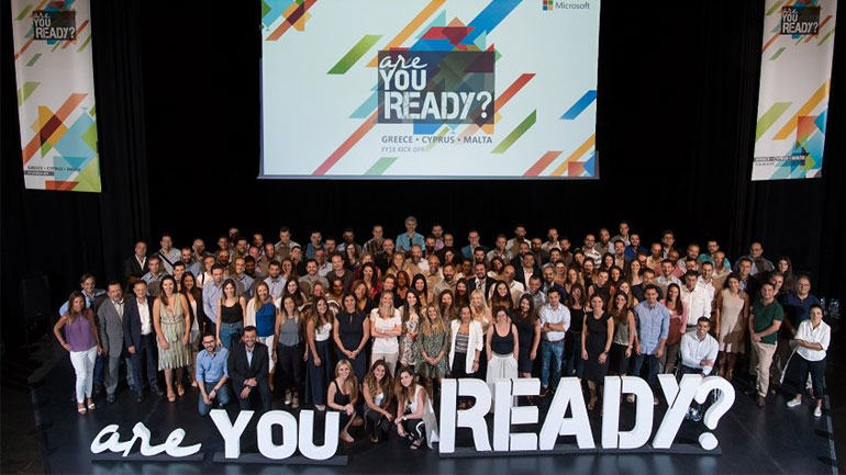 Microsoft Hellas: 1η ανάμεσα στις εταιρείες με το καλύτερο εργασιακό περιβάλλον για μια ακόμη χρονιά