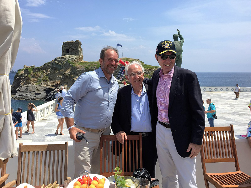 O Αλέξανδρος Σταματιάδης στον 50ό Διεθνή Αγώνα Ιστιοπλοΐας στην Άνδρο