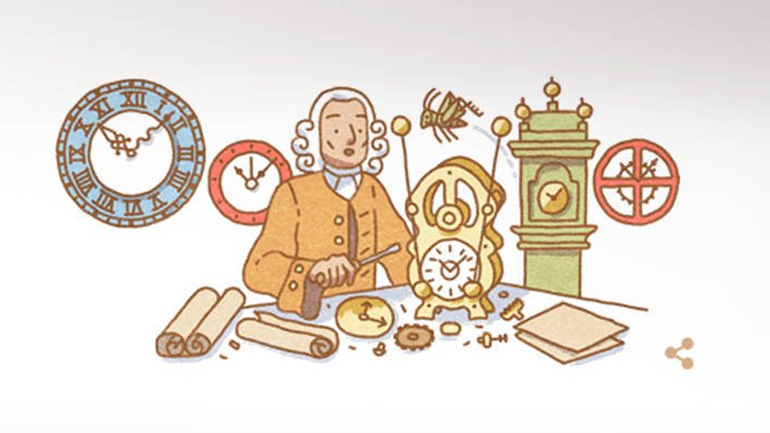 Η Google τιμά τον αυτοδίδακτο ωρολογοποιό και ξυλουργό Τζον Χάρισον