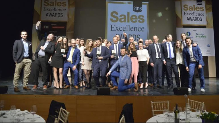 Η ομάδα του ΟΠΑΠ στα Sales Excellence Awards 2018