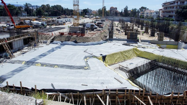 ΑΕΚ: Άρχισε η ανέγερση της πρώτης κερκίδας στην «Αγια-Σοφιά»