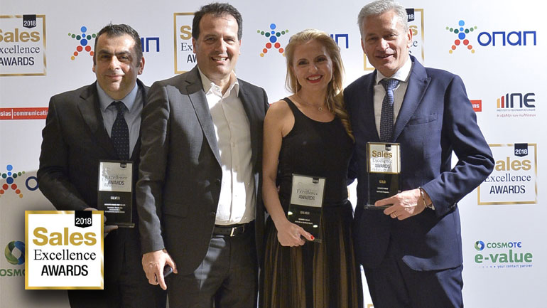 COSMOTE: 16 βραβεία στα Sales Excellence Awards 2018 για την εξυπηρέτηση πελατών & τις πωλήσεις