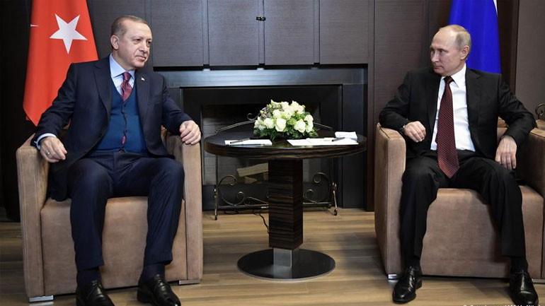 O Πούτιν στην Τουρκία