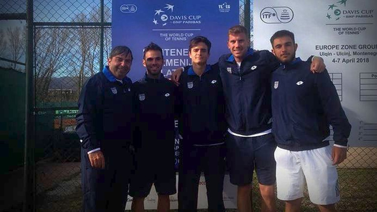 Νικηφόρα ξεκίνησε η Εθνική ανδρών του τένις