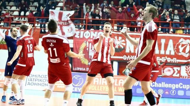 Βόλεϊ: Παίζει τελικό στη Ραβέννα ο Ολυμπιακός
