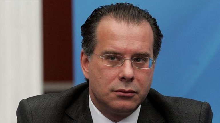 Συνάντηση Γ. Κουμουτσάκου με τον πρέσβη της Κύπρου στην Ελλάδα Κυρ. Κενεβέζο