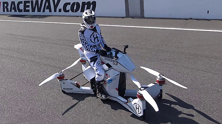 Hoversurf Scorpion 3: Η ιπτάμενη μοτοσυκλέτα